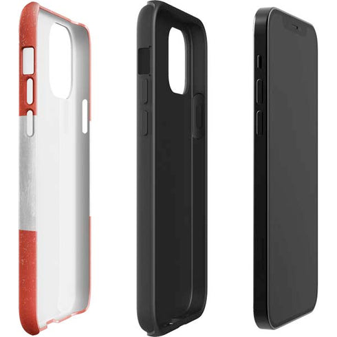 Distressed Austria Flag iPhone 12 Pro Max Impact Case